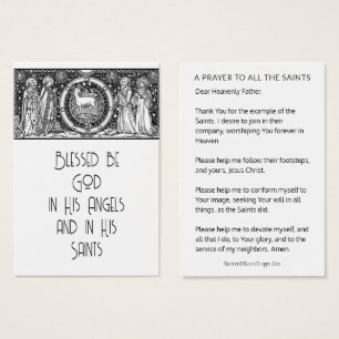 TOUS LES SAINTS JOUR PRIÈRE CÉLÉBRATION CARTES SAI