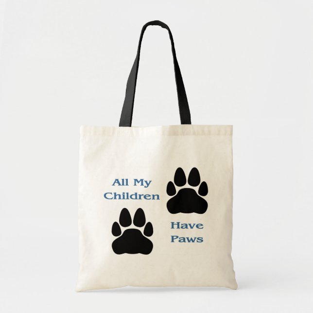 Tous Mes Enfants Ont Un Sac fourre-tout De Pâtes (Devant)