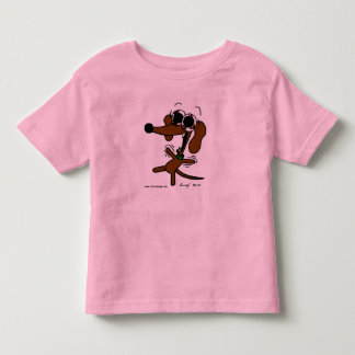 Tous Petits T-Shirt Ringer pour les bambins de Midge Freakin'