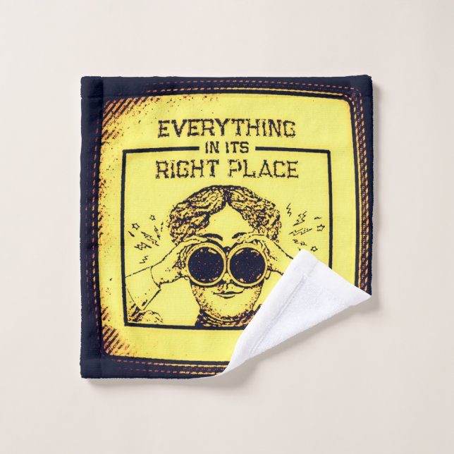 Tout À Sa Bonne Place (Gant de toilette)