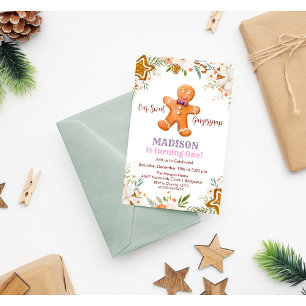 TOUT ÂGE - Pain d'épices Vintage Invitation d'anni