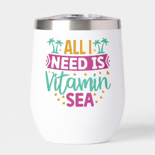 Tout ce dont j'ai besoin est la mer de vitamines