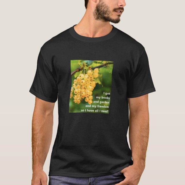Tout ce dont j'ai besoin (v2 sombre) T-shirt (Devant)