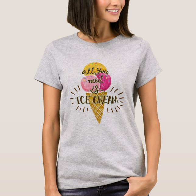 Tout Ce Dont Vous Avez Besoin, C'Est Un T-Shirt De (Devant)