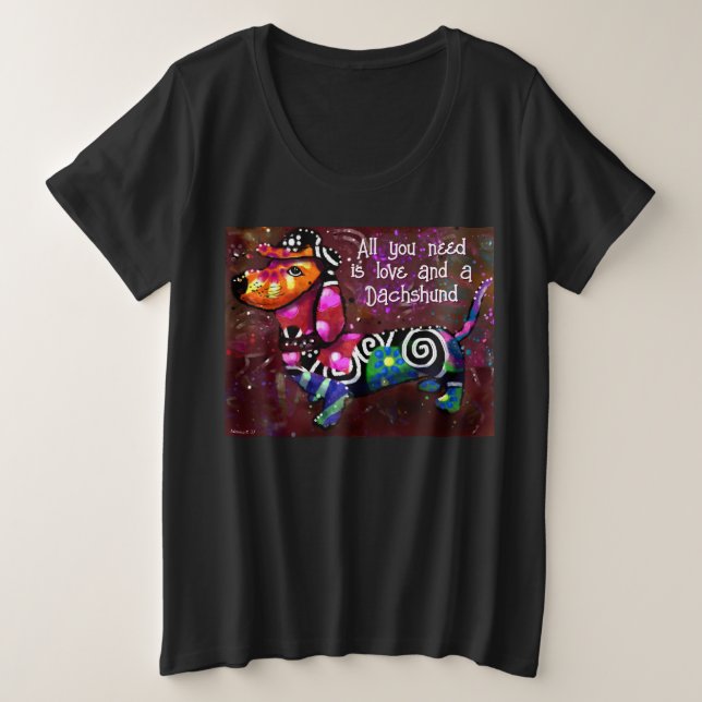Tout ce dont vous avez besoin est l'amour et un ar (Design devant)