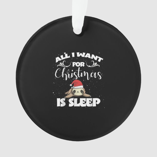 Tout Ce Que Je Veux Pour Noël, C'Est Le Sommeil -  (devant)