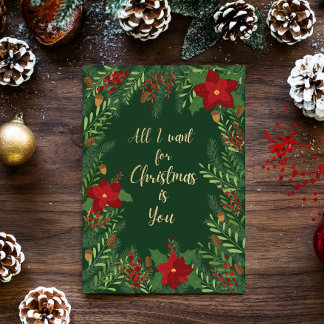 Tout ce que je veux pour Noël, c'est ta carte de v