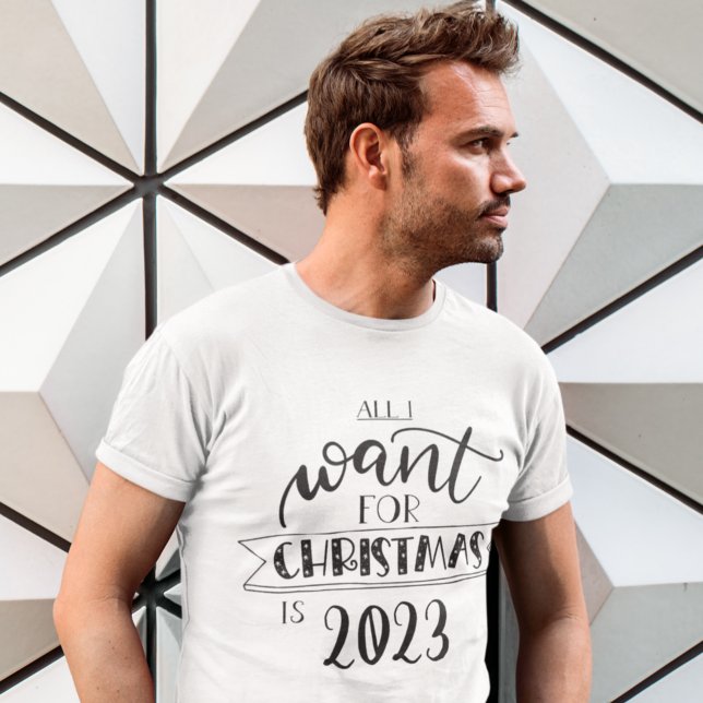 Tout ce que je veux pour Noël est T-shirt amusant  (Créateur téléchargé)