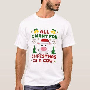 Tout ce que je veux pour Noël est un T-shirt drôle