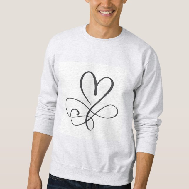 Tout Coeur Et Sweatshirt Flourdissant (Devant)