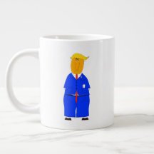 Tout dans la vie est chance Donald Trump Tasse à c
