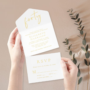 TOUT EN UN INVITATION