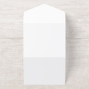 Tout En Un Invitation Créez votre propre blanc 