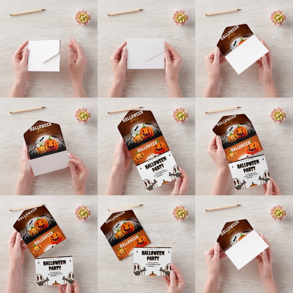 Tout En Un Invitation Halloween Soirée Halloween 2023