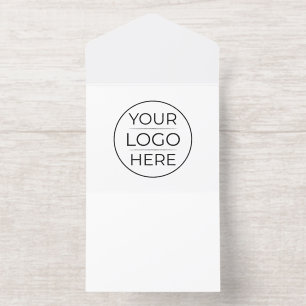 Tout En Un Invitation Logo de marque d'entreprise moderne 