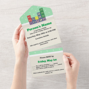 Tout En Un Invitation tout-en-un des futurs biologistes