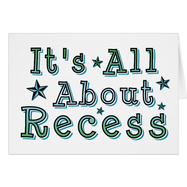 Tout est à propos de Recess (Devant horizontal)