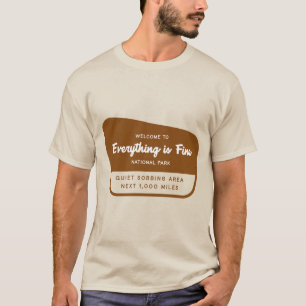 Tout est en t-shirt Parc National du Beau