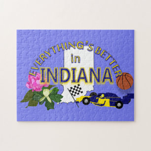Tout est meilleur dans le puzzle de l'Indiana