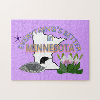 Tout est meilleur dans le puzzle du Minnesota
