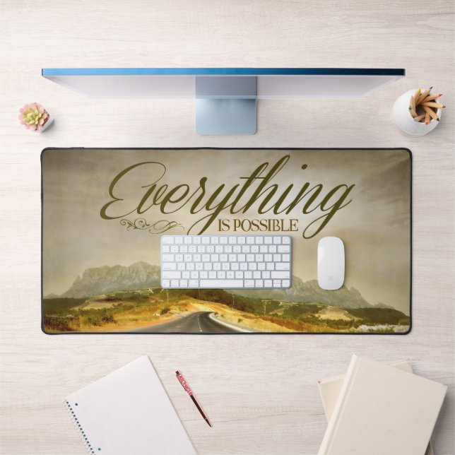 "Tout est possible" Motivation Affirmation (Bureau 1)