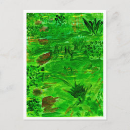Tout est vert carte postale