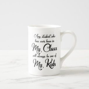 Tout étudiant qui a jamais été dans ma tasse de