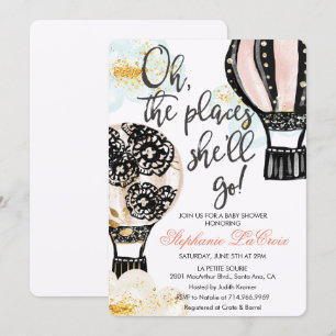 TOUT ÉVÉNEMENT - invitation chaude de ballon à air