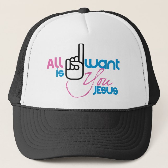 Tout I Want est vous Jésus (le casquette de (Devant)