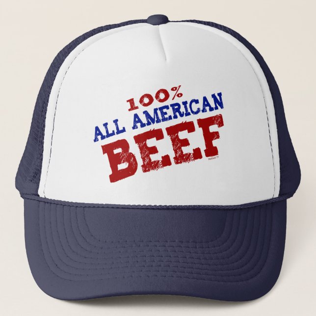 Tout le casquette américain de boeuf (Devant)