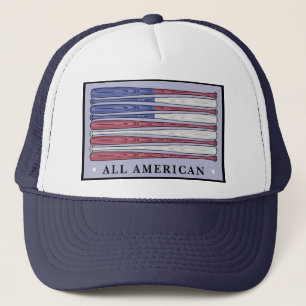 Tout le casquette patriotique de drapeau américain