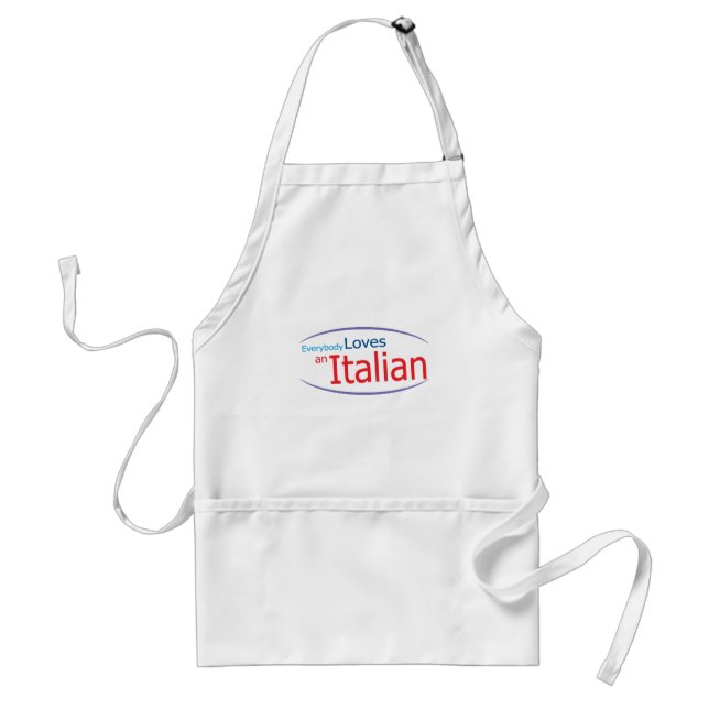 Tout le monde aime un tablier italien de cuisine (Devant)