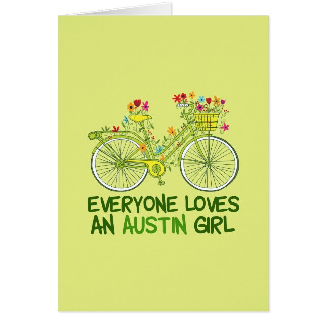 Tout le monde aime une fille Austin (Devant)