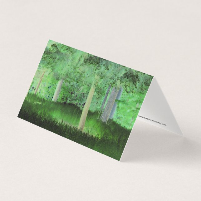 "Tout pourrait arriver" Forêt transformée magique (Front)