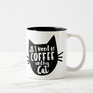 "Tout que j'ai besoin est tasse de café et de mon