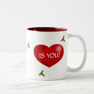 Tout que je veux pour Noël est vous tasse