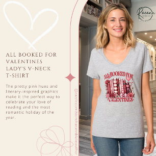 Tout réservé pour le T-Shirt à col en V pour femme