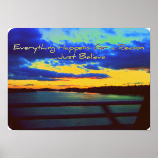 Tout se passe pour une raison Poster