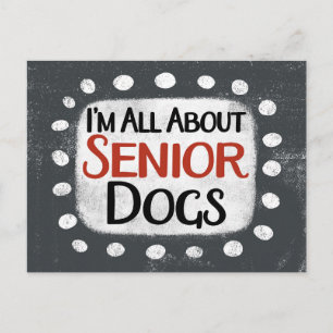 Tout sur la carte postale Chiens seniors