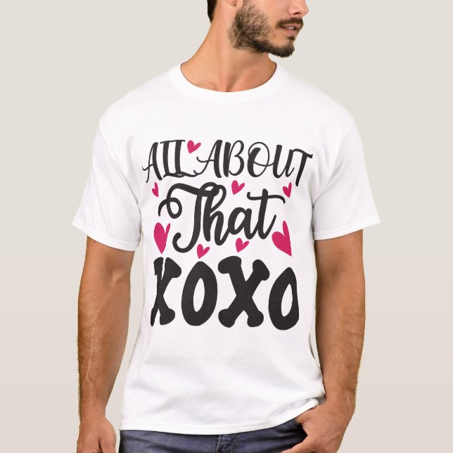 Tout sur le T-shirt xoxo (Devant)