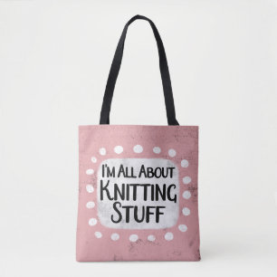 Tout sur le Tricot Stuff Sac fourre-tout