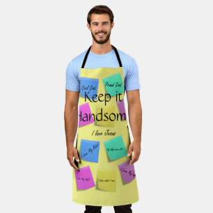 Tout sur l'impression Tablier Gardez-le beau