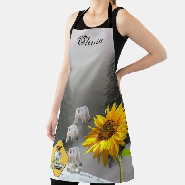 Tout sur l'impression Tablier tournesol floral Our (Insitu)