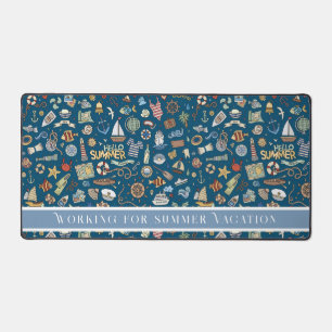 Tout tapis de bureau nautique, plage et côtier