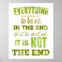 Tout va bien aller Inspirational Poster