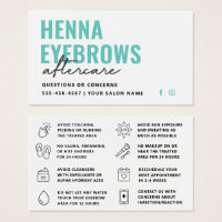 Toute couleur Henna Brows Brows Brows Tint Afterca