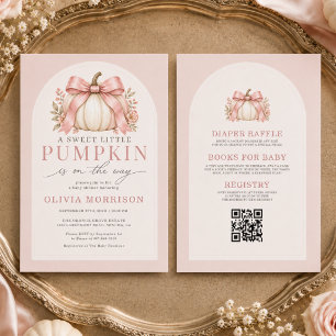 Toute en une petite invitation de Baby Shower avec