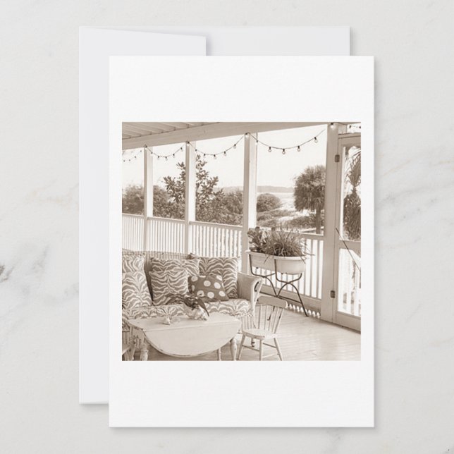 TOUTE INVITATION BEACH HOTEL PARTY (Devant)