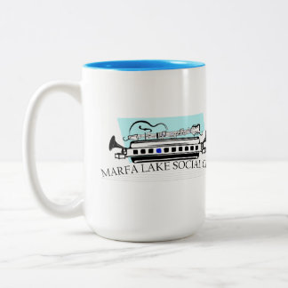 Toute la nouvelle Marfa Lake Social Club Café Mug