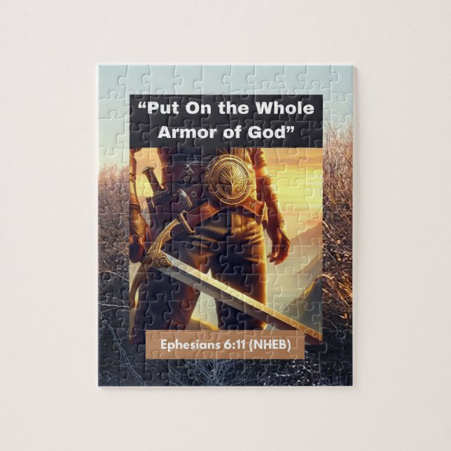 Toute l'armure de Dieu - Puzzle (Vertical)